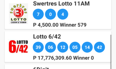 lotto draw may 11 2019