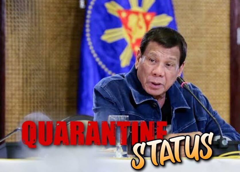 PDU30 MAG-AANUNSYO NG BAGONG QUARANTINE STATUS BUKAS HUNYO 30