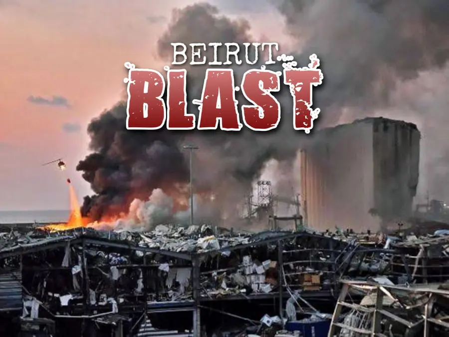 beirut blast photo