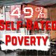 49% Self-Rated Poverty