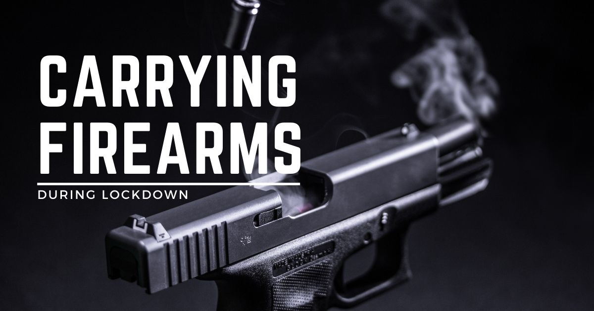 carrying firearms