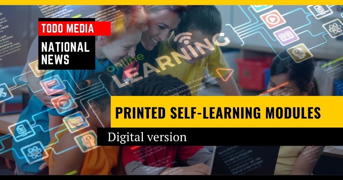 digital version of printed self-learning modules