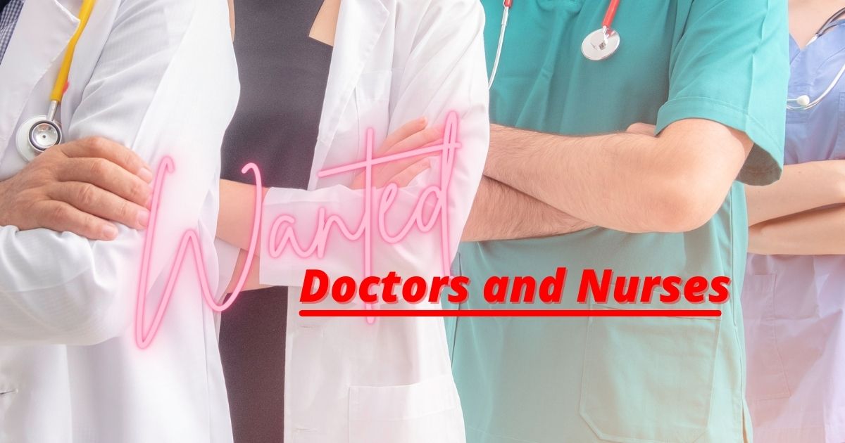 doctors and nurses needed in Central Visayas