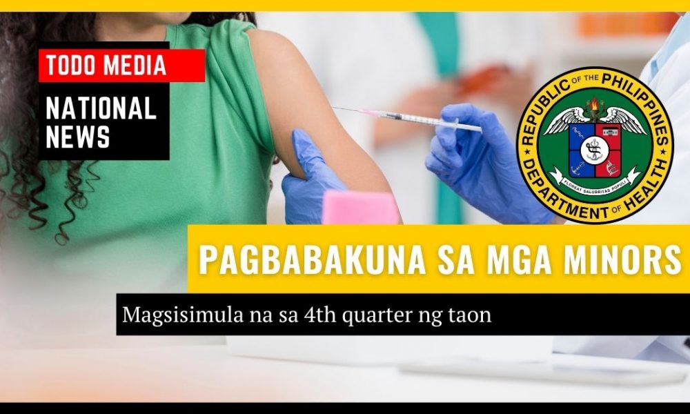 Pagbabakuna sa mga minors