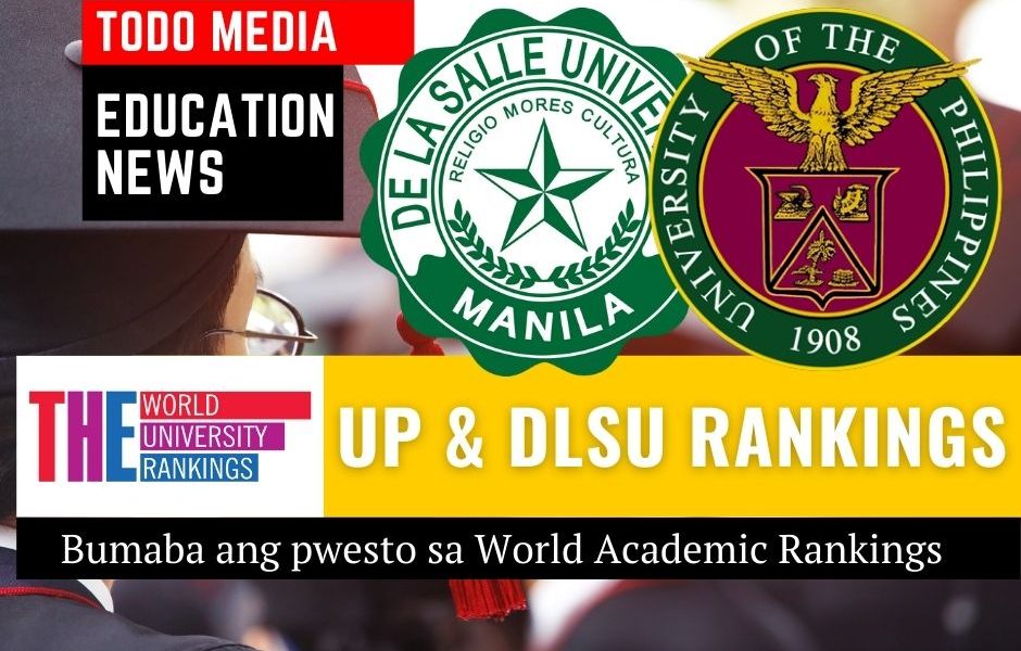 UP & DLSU rankings bumaba