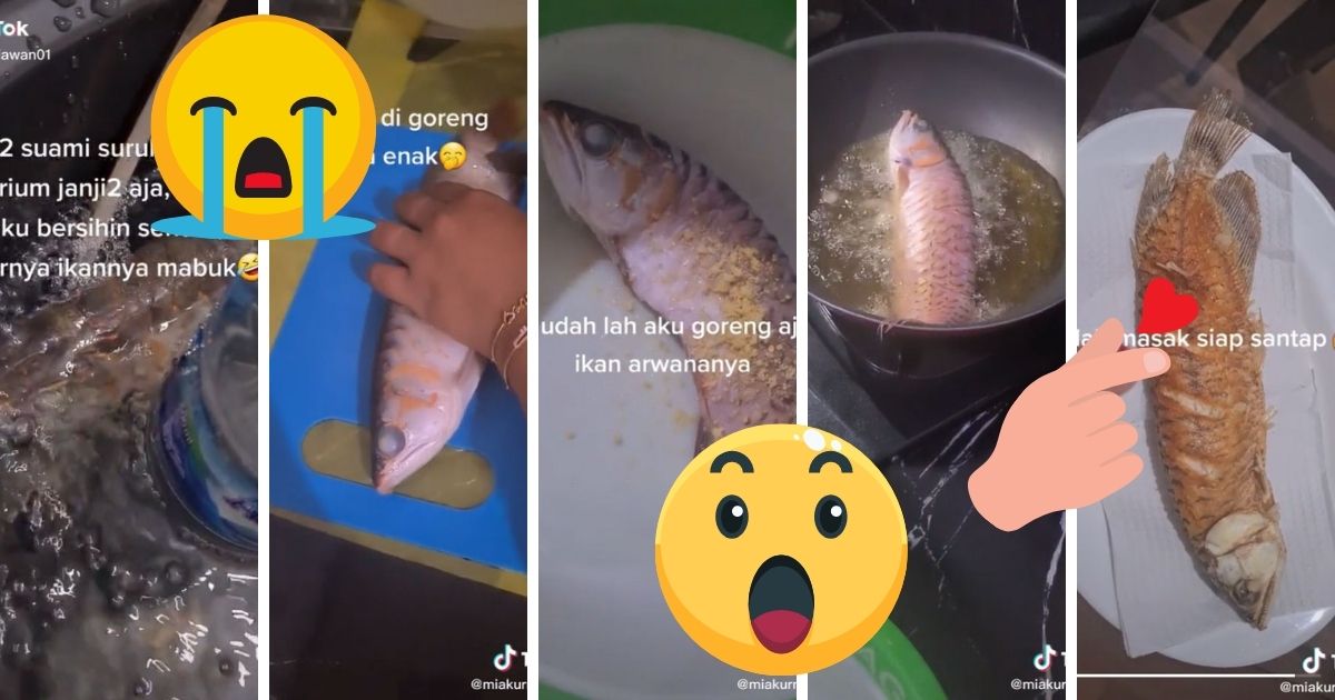 Paboritong alagang Arowana ni Mister na halos milyon ang halaga pinirito ni Misis