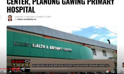 VIDEO REPORT - KALIBO HEALTH AND BIRTHING CENTER, PLANONG GAWING PRIMARY HOSPITAL