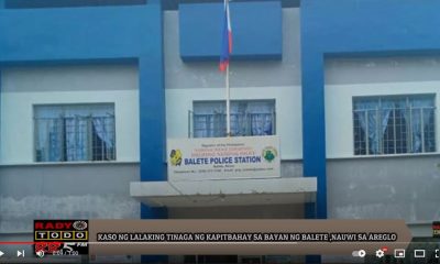 VIDEO REPORT - KASO NG LALAKING TINAGA NG KAPITBAHAY SA BAYAN NG BALETE, NAUWI SA AREGLO