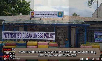 VIDEO REPORT - MANHUNT OPERATION SA MGA PUMATAY SA BABAENG BANKER, HININTO NA NG NUMANCIA PNP