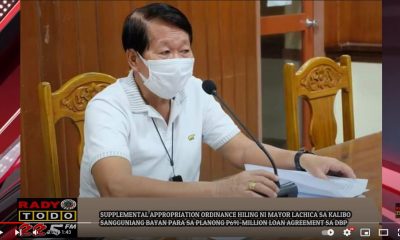 VIDEO REPORT - SUPPLEMENTAL APPROPRIATION ORDINANCE HILING NI MAYOR LACHICA SA KALIBO SANGGUNIANG BAYAN