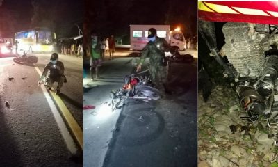 3 SUGATAN SA SALPUKAN NG 2 MOTORSIKLO