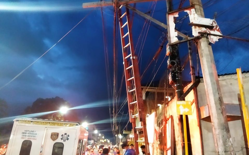 LINEMAN NG ISANG TELCO, NAKURYENTE