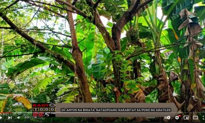 VIDEO REPORT - 20-ANYOS NA BINATA, NATAGPUANG NAKABITAY SA PUNO NG ARATILES