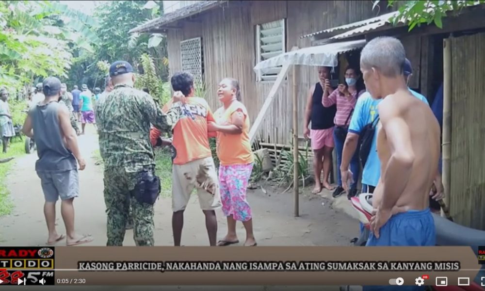 VIDEO REPORT - KASONG PARRICIDE, NAKAHANDA NANG ISAMPA SA ATING SUMAKSAK SA KANYANG MISIS