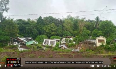 VIDEO REPORT - NASIRANG SEMENTERYO SA BRGY AMBULONG BATAN HINDI PA NAAKSYUNAN