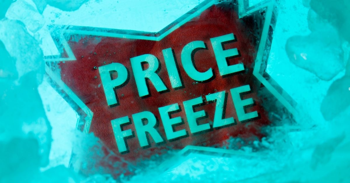 Price freeze