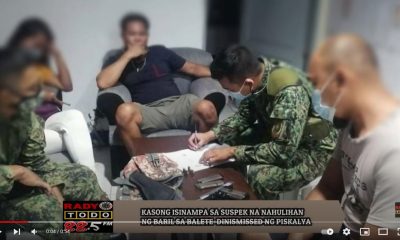 VIDEO REPORT - KASONG ISINAMPA SA SUSPEK NA NAHULIHAN NG BARIL SA BALETE DINISMISSED NG PISKALYA