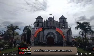 VIDEO REPORT - STO NIÑO DE LEZO, LALARGA NGAYONG ARAW