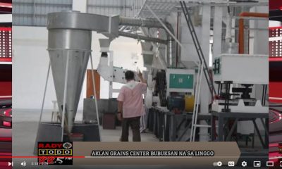 VIDEO REPORT - AKLAN GRAINS CENTER BUBUKSAN NA SA LINGGO