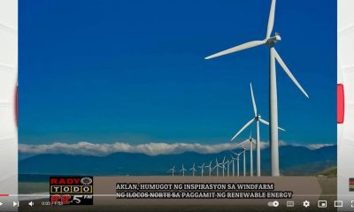 VIDEO REPORT - AKLAN HUMUGOT NG INSPIRASYON SA WINDFARM NG ILOCOS NORTE SA PAGGAMIT NG RENEWABLE ENERGY