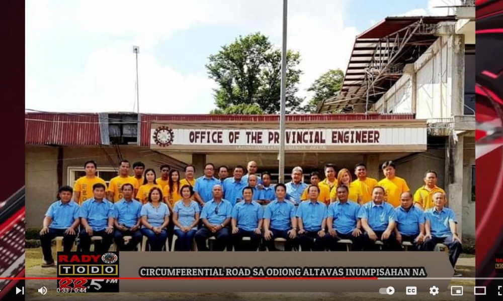 VIDEO REPORT - CIRCUMFERENTIAL ROAD SA ODIONG ALTAVAS INUMPISAHAN NA