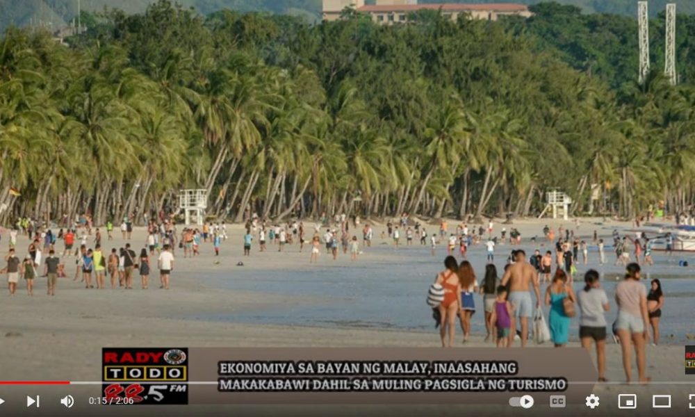 VIDEO REPORT - EKONOMIYA SA BAYAN NG MALAY, INAASAHANG MAKAKABAWI DAHIL SA MULING PAGSIGLA NG TURISMO