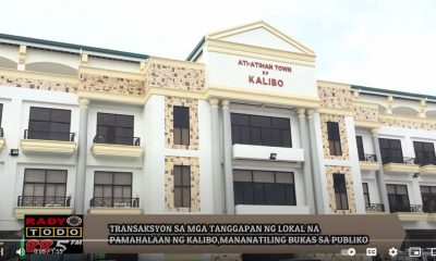 VIDEO REPORT - TRANSAKSYON SA MGA TANGGAPAN NG LOKAL NA PAMAHALAAN NG KALIBO, MANANATILING BUKAS SA PUBLIKO