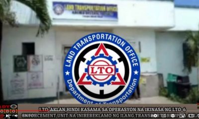 VIDEO REPORT - LTO-AKLAN, HINDI KASAMA SA OPERASYON NA IKINASA NG LTO-6 ENFORCEMENT UNIT NA INIREREKLAMO