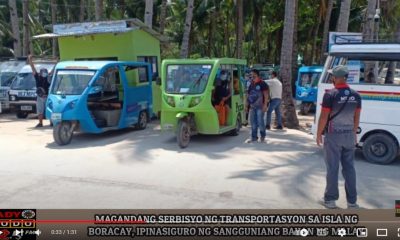 VIDEO REPORT - MAGANDANG SERBISYO NG TRANSPORTASYON SA ISLA NG BORACAY, IPINASIGURO NG SANGGUNIANG BAYAN NG MALAY