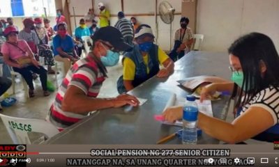 VIDEO REPORT - SOCIAL PENSION NG 277 SENIOR CITIZEN NATANGGAP NA, SA UNANG QUARTER NGAYONG TAON