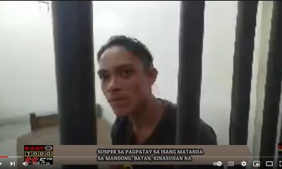 VIDEO REPORT - SUSPEK SA PAGPATAY SA ISANG MATANDA SA MANDONG, BATAN, KINASUHAN NA