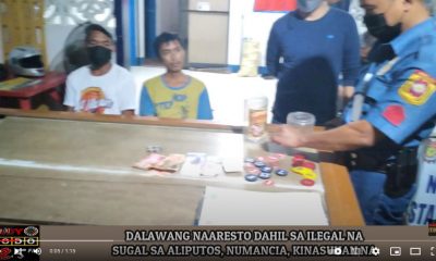 VIDEO REPORT - DALAWANG NAARESTO DAHIL SA ILEGAL NA SUGAL SA ALIPUTOS, NUMANCIA, KINASUHAN NA