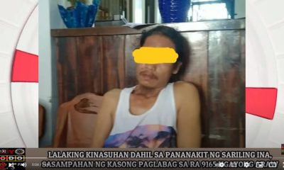 VIDEO REPORT - LALAKING KINASUHAN DAHIL SA PANANAKIT NG SARILING INA, SASAMPAHAN NG KASONG PAGLABAG SA RA 9165