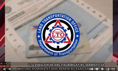 VIDEO REPORT - LTO PINALAWAK ANG PAGBIBIGAY NG SERBISYO SA GUSTONG KUMUHA AT MAG RENEW NG KANILANG DRIVER LICENSE