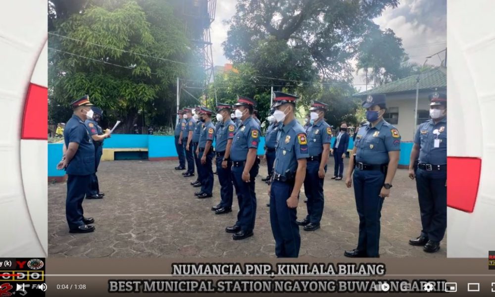 VIDEO REPORT - NUMANCIA PNP, KINILALA BILANG BEST MUNICIPAL STATION NGAYONG BUWAN NG ABRIL