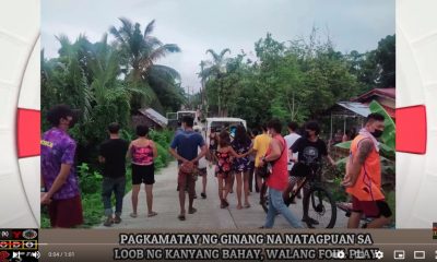 VIDEO REPORT - PAGKAMATAY NG GINANG NA NATAGPUAN SA LOOB NG KANYANG BAHAY, WALANG FOUL PLAY