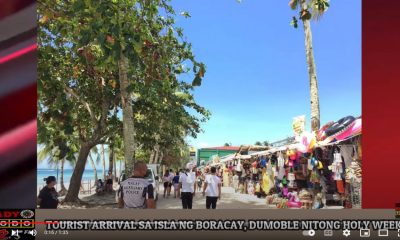 VIDEO REPORT - TOURIST ARRIVAL SA ISLA NG BORACAY, DUMOBLE NITONG HOLY WEEK