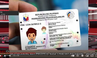 VIDEO REPORT - Mga Aklanong may Philsys ID, nasa 3 percent pa lamang – PSA Aklan