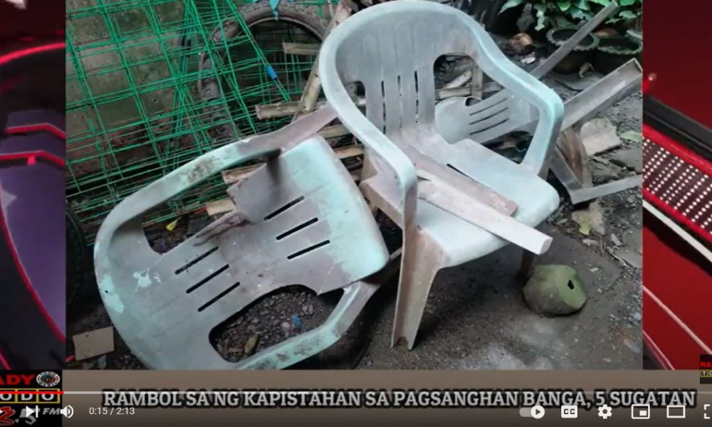 VIDEO REPORT - Rambol sa kapistahan sa Pagsanghan Banga, 5 sugatan