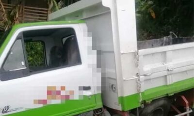 Dump truck dumausdos sa kalsada, pahinante nabalian