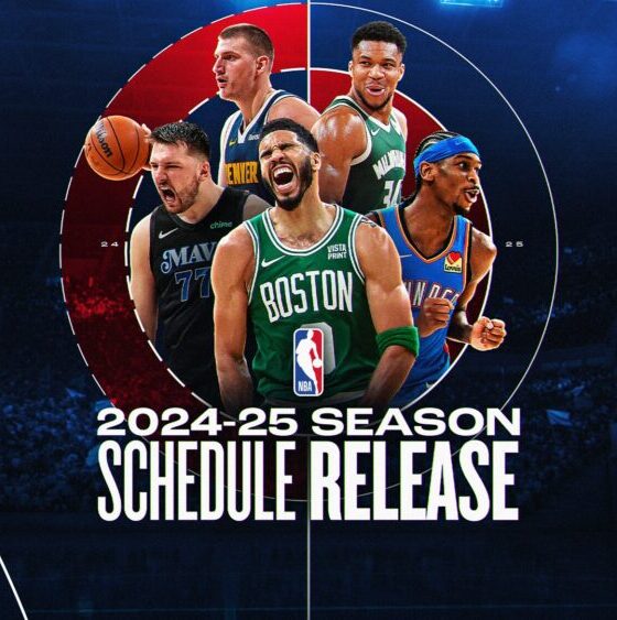 NBA Schedule 2024 - 2025