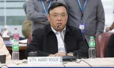 Harry Roque during the House of Representatives Quad-Committee photo