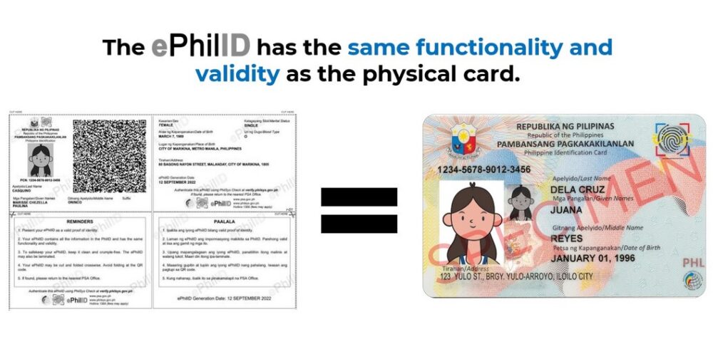 national id sample